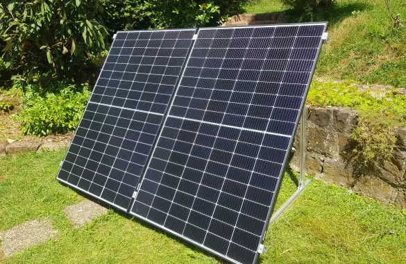 Aufständerung für Solarplatten