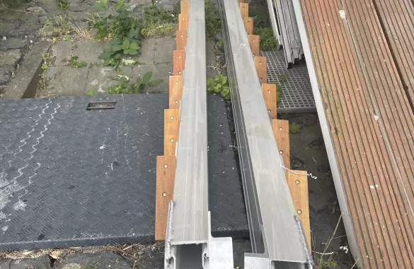 Aluminium Treppen Konstruktion